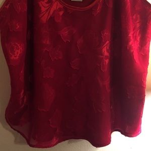 Floral flowy tank top